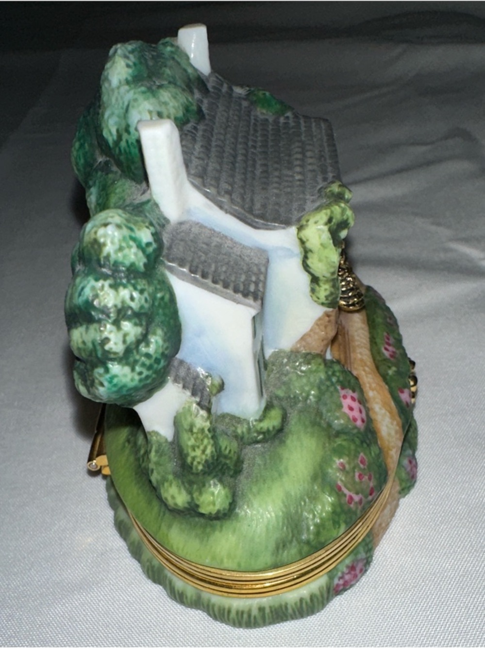 Gone with the Wind Trinket Box - “The Romance of Tara” Franklin Mint 1999 - Picture 7 of 12